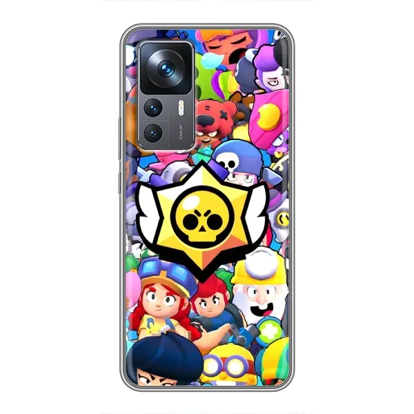 Чехол с принтом «Лого Brawl Stars» для Xiaomi 12T Чехол с принтом «Лого Brawl Stars» для Xiaomi 12T