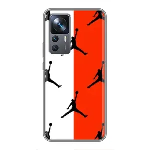 Чехлы для Xiaomi 12T - с картинкой JORDAN (AlphaPrint) (Лого Джордан)