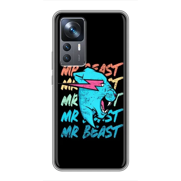 Чохол з принтом «logo Mr beast» для Xiaomi 12T