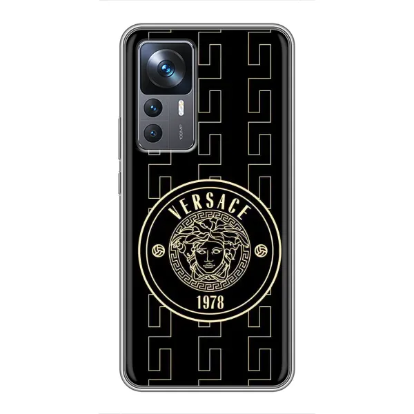 Чохол з принтом «Лого Версаче» для Xiaomi 12T Чохол з принтом «Лого Версаче» для Xiaomi 12T