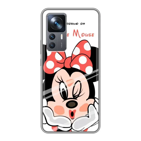 Чохол з принтом «Маус Мінні» для Xiaomi 12T