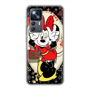 Чехол Disney Mouse Xiaomi 12T (PREMIUMPrint) (Минни peace)