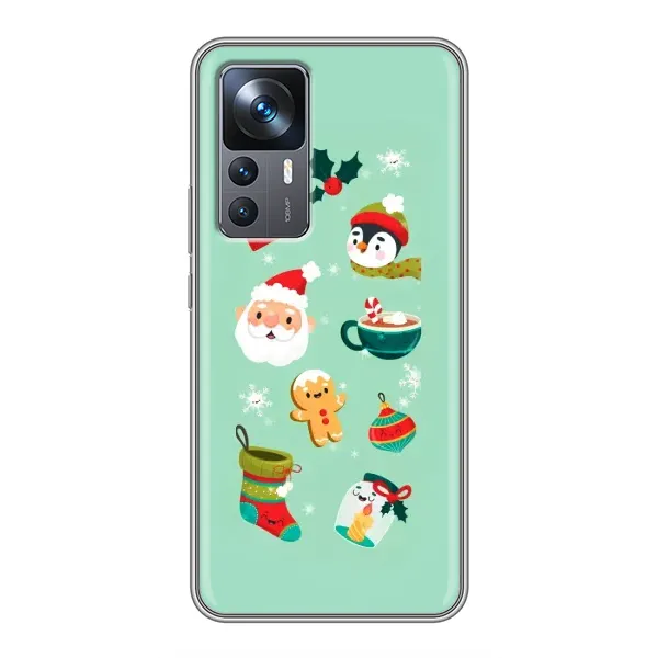 Чехол с принтом «Настроение НГ» для Xiaomi 12T Чехол с принтом «Настроение НГ» для Xiaomi 12T