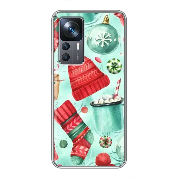 Чехол с принтом «Одежда НГ» для Xiaomi 12T Чехол с принтом «Одежда НГ» для Xiaomi 12T