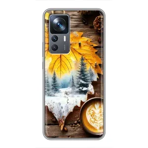 Чехол с принтом «Осенне-зимний кофе» для Xiaomi 12T