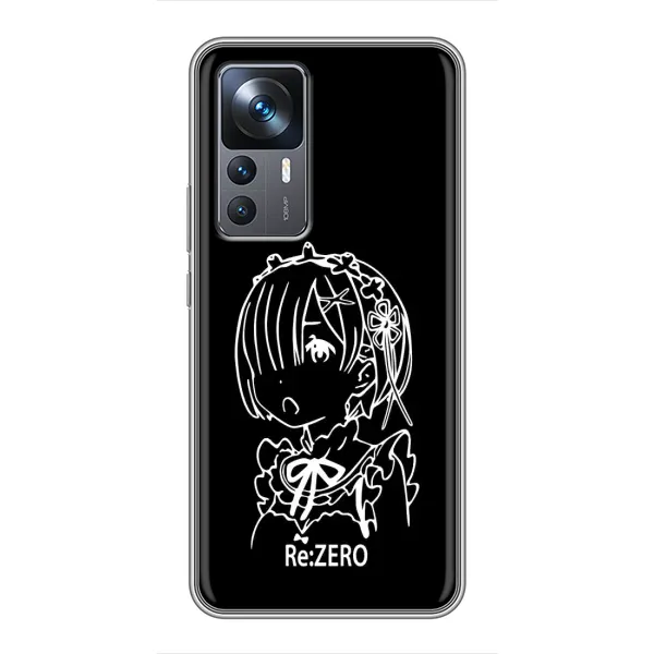 Чохол з принтом «Re: Zero» для Xiaomi 12T Чохол з принтом «Re: Zero» для Xiaomi 12T