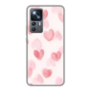 Чохол з розовим принтом для Xiaomi 12T