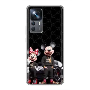 Чехол Disney Mouse Xiaomi 12T (PREMIUMPrint) (Семья Маусов)