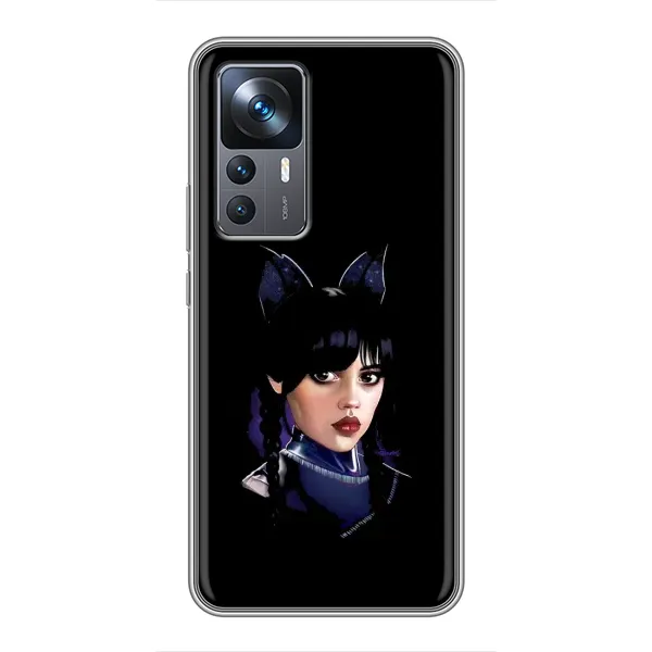 Чехол с принтом «серьезная Уэнздей» для Xiaomi 12T Чехол с принтом «серьезная Уэнздей» для Xiaomi 12T