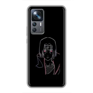 Чехол с принтом «силуэт Итачи» для Xiaomi 12T