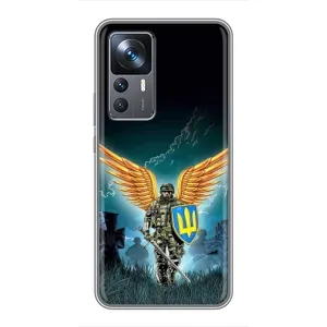 Чехлы с картинкой ЗСУ для Xiaomi 12T (AlphaPrint) (Солдат ЗСУ)
