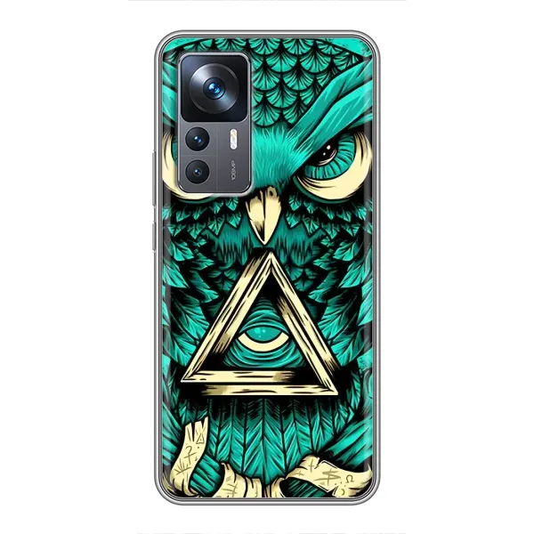 Чехол с принтом «Сова с глазом» для Xiaomi 12T Чехол с принтом «Сова с глазом» для Xiaomi 12T