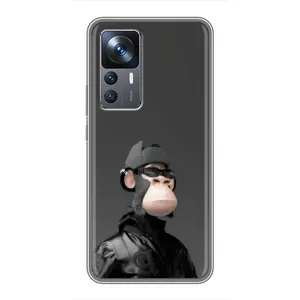Чехлы с Обезьянами NFT для Xiaomi 12T (AlphaPrint) (стильная обезьяна NFT)