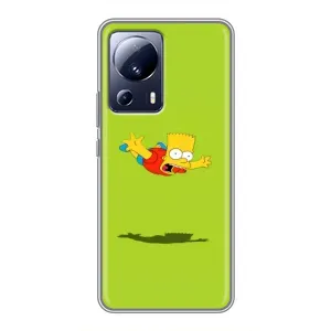 Чjхол з Сімпсонами для Xiaomi 13 Lite (VPrint) (Барт Сімпсон)
