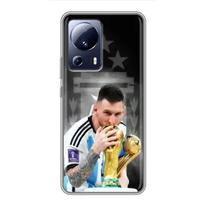 Чохли для Xiaomi 13 Lite (Leo чемпіон) (AlphaPrint) (Мессі Чемпіон)