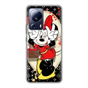 Чехол Disney Mouse Xiaomi 13 Lite (PREMIUMPrint) (Минни peace)
