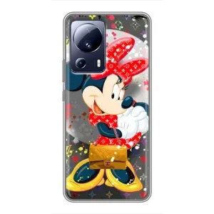 Чехол Disney Mouse Xiaomi 13 Lite (PREMIUMPrint) (Minni с бантиком)