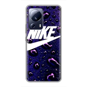 Чехол для Xiaomi 13 Lite - с принтом Найк (AlphaPrint) (Найк принт)