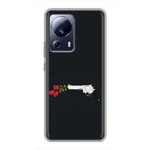 Чехлы (ART) Цветы на Xiaomi 13 Lite (VPrint) (Неожиданные цветы)