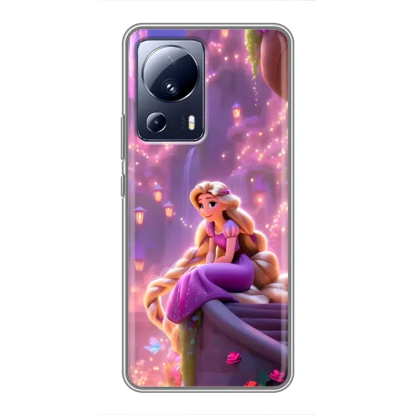 Чохол з принтом «Рапунцель у замку» для Xiaomi 13 Lite