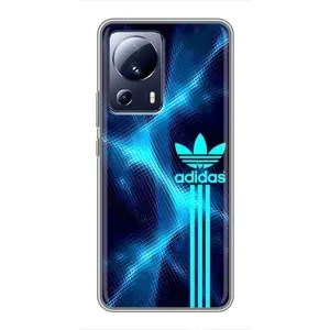 Чехлы Адидас для Xiaomi 13 Lite (AlphaPrint) (Синий Адидас)