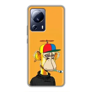 Чехлы с Обезьянами NFT для Xiaomi 13 Lite (AlphaPrint) (Скучающая Обезьяна NFT)