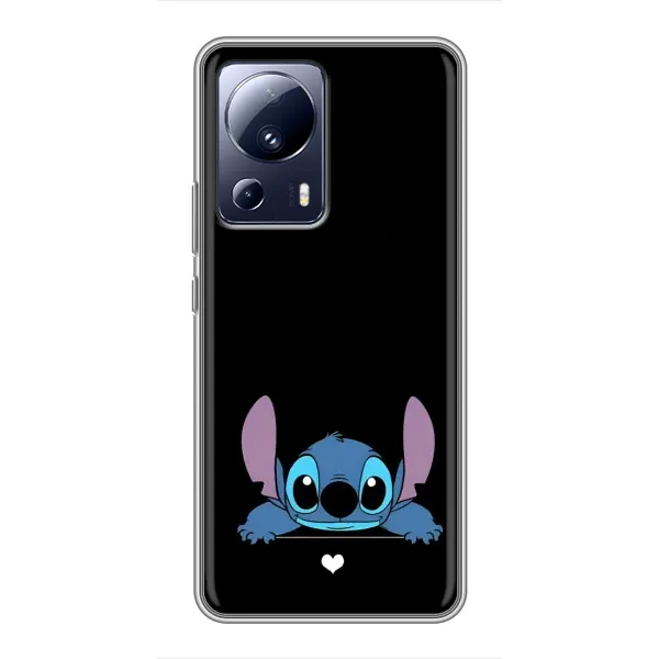 Чехол с принтом «Стич на черном» для Xiaomi 13 Lite Чехол с принтом «Стич на черном» для Xiaomi 13 Lite