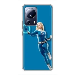 Чохол з принтом Фантастична четвірка для Xiaomi 13 Lite (Сью Сторм політ)