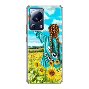 Чохол для Патріота України Xiaomi 13 Lite - (AlphaPrint) (Україночка)