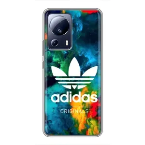 Чехлы Адидас для Xiaomi 13 Lite (AlphaPrint) (Яркий Адидас)