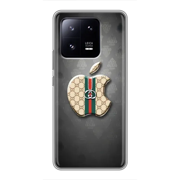 Чохол з принтом «Apple gucci» для Xiaomi 13 Pro Чохол з принтом «Apple gucci» для Xiaomi 13 Pro