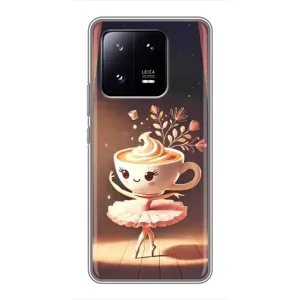 Чехол с мемом Тралалело тралала на Xiaomi 13 Pro (Балерина капучина)