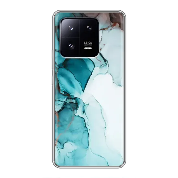 Чохол з принтом «Бірюзовий мрамор» для Xiaomi 13 Pro