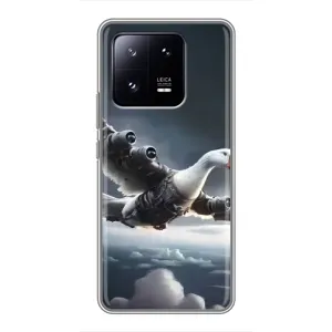 Чехол с мемом Тралалело тралала на Xiaomi 13 Pro (Бомбардини гусини)