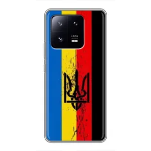 Украинские Чехлы для Xiaomi 13 Pro с картинкой УПА (AlphaPrint) (Прапор УПА)