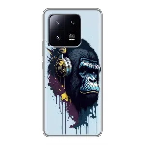 Чохол з принтом «Горила в навушниках» для Xiaomi 13 Pro