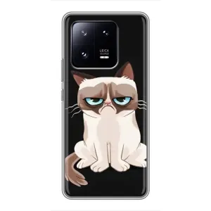 Чохол з принтом «Сумний кіт» для Xiaomi 13 Pro