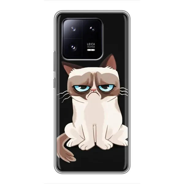 Чохол з принтом «Сумний кіт» для Xiaomi 13 Pro Чохол з принтом «Сумний кіт» для Xiaomi 13 Pro