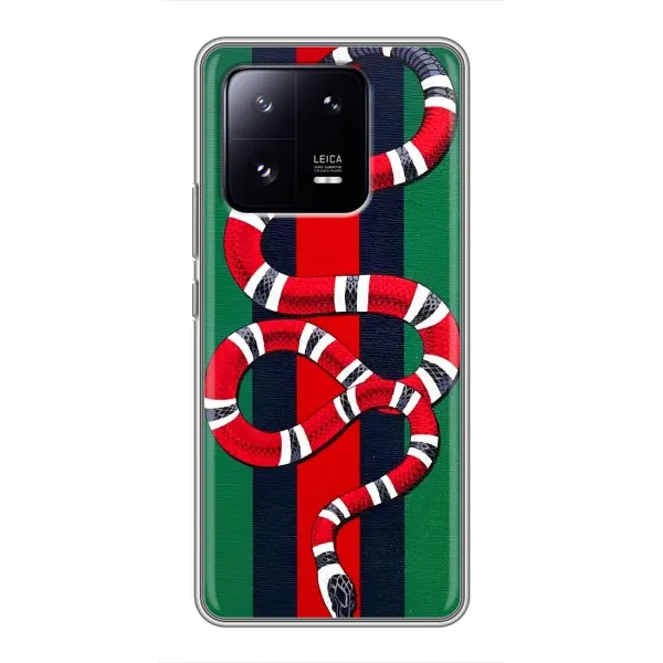 Чохол з принтом «Gucci змія» для Xiaomi 13 Pro Чохол з принтом «Gucci змія» для Xiaomi 13 Pro