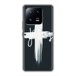 Чехол для Xiaomi 13 Pro (AlphaPrint) - (Христианские) (Иисус)