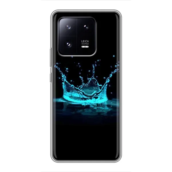 Чохол з принтом «Крапля корони» для Xiaomi 13 Pro Чохол з принтом «Крапля корони» для Xiaomi 13 Pro