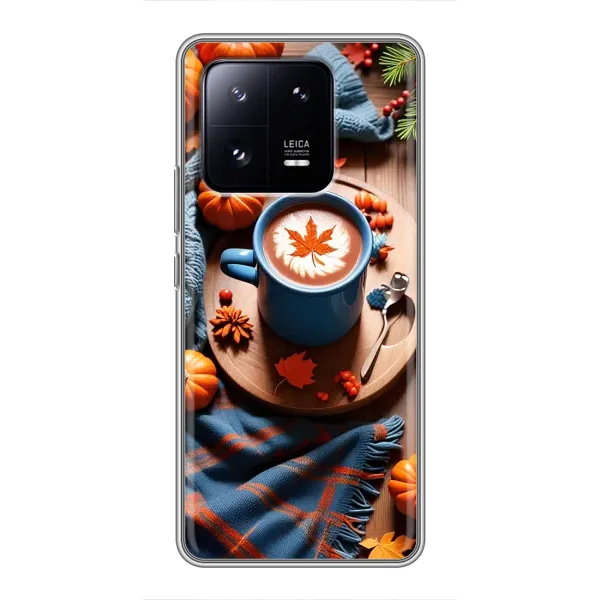 Чехол с принтом «Кофе и тыковки» для Xiaomi 13 Pro