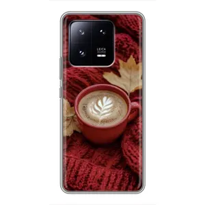 Чехол с принтом «Кофе на пледе» для Xiaomi 13 Pro