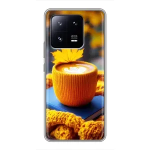 Чехол с принтом «Кофе на желтом пледе» для Xiaomi 13 Pro