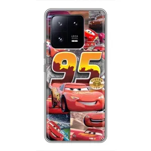 Силіконовий чохол Маквін для Xiaomi 13 Pro (Колаж Блискавка Маквін)