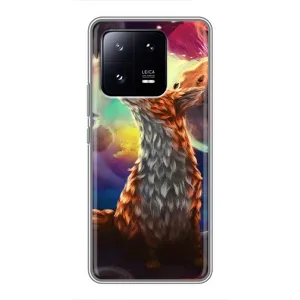 Чохол з принтом «Лисичка в космосі» для Xiaomi 13 Pro