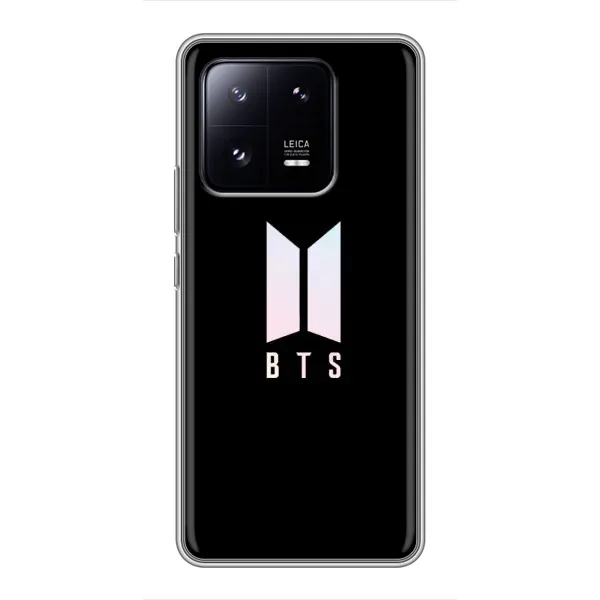 Чохол з принтом «Лого BTS» для Xiaomi 13 Pro Чохол з принтом «Лого BTS» для Xiaomi 13 Pro