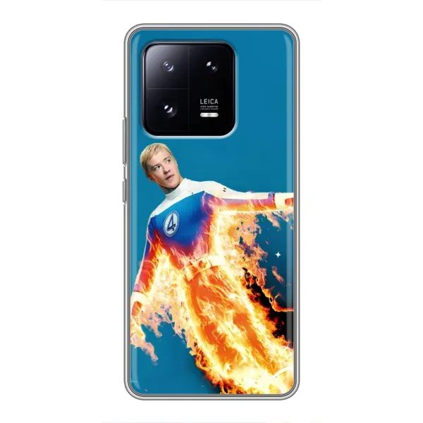 Чехол с принтом «Человек-факел в огне» для Xiaomi 13 Pro