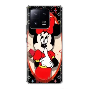Чехол Disney Mouse Xiaomi 13 Pro (PREMIUMPrint) (Минни Маус ЛВ)
