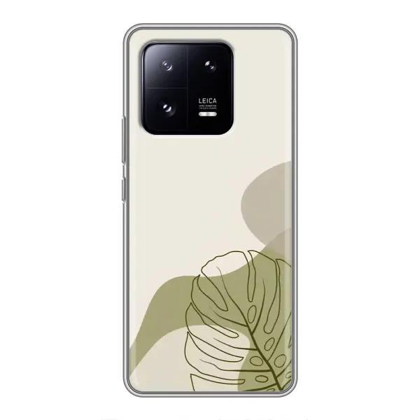 Чохол з принтом «Зелена монстера дизайн» для Xiaomi 13 Pro